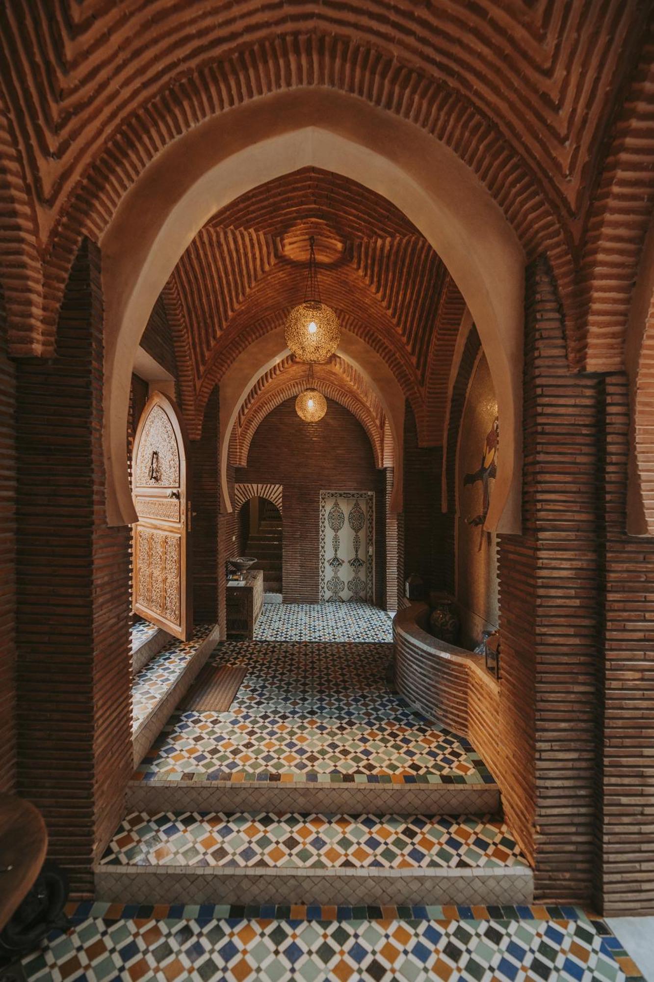 Riad Le Perroquet Bleu Suites & Spa Marrakesch Exterior foto